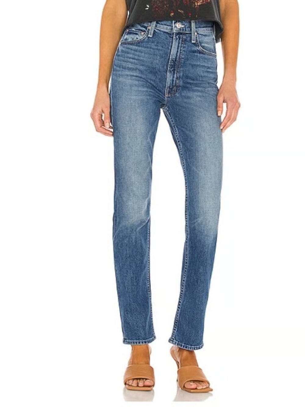 Mother High Waisted Rider Skimp